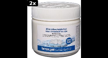 2x Interline Mini Quick Chloortabletten 180 stuks