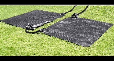 Intex Verwarmingsmat op zonne-energie 2 st 1,2x1,2 m PVC zwart 28685