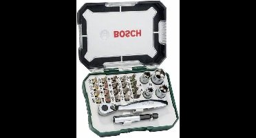 Bosch X-Line bitset- en ratelset 26-delig