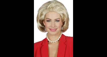 Pruik Hillary blond