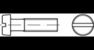 TOOLCRAFT TO-5451069 Cilinderschroeven M4 40 mm Sleuf ISO 1207 Polyamide 200 stuk(s)