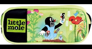 Bino Etui Little Mole Junior 20 X 9 X 5 Cm Polyester Groen