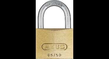 ABUS Hangslot - 50mm - gelijksluitend - KA504 - messing/beugel gehard staal