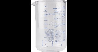 Zeep smeltpan van glas, 500 ml, 1 stuk