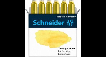 Schneider inktpatronen - pastel Lemon cake - doos 6 stuks - S-166125