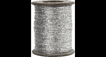 Koord, dikte 0,5 mm, zilver, 100 m/ 1 rol