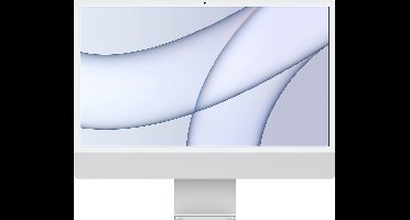 Apple iMac 61 cm (24") 4480 x 2520 Pixels Apple M 8 GB 512 GB SSD Alles-in-één-pc macOS Big Sur Wi-Fi 6 (802.11ax) Zilver