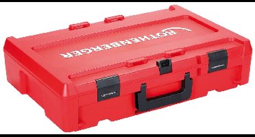 ROTHENBERGER ROCASE 6414, rood, zonder inzetstuk en gebruiksaanwi...