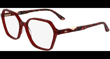 Lacoste L2988 N Trasnparent red 55/15/145 WOMAN Brilmonturen