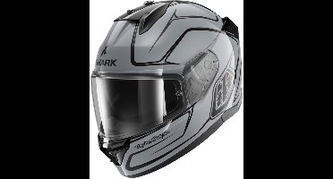 Shark D-Skwal 3 Drone Zilver Zwart Zilver Integraalhelm - Maat M - Helm