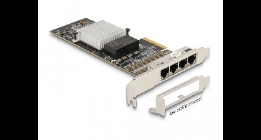 Delock PCI Express x4 Card to 4 x RJ45 Gigabit LAN i350