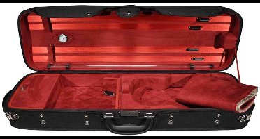 Leonardo VC-47-BR Pro Series vioolkoffer rechthoekig 4/4 zwart