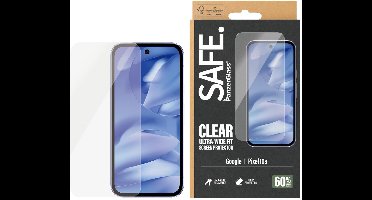 SAFE by PanzerGlass Ultra-Wide Fit Screenprotector incl. applicator voor de Google Pixel 10a