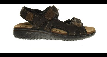 Bruin Herensandalen Leder Rieker maat 46