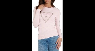 Dames sweatshirt met lange mouwen Guess Ivory