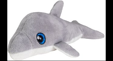 Tactic Save the Sea Dolfijn "Willow" – Knuffel van Gerecycled Materiaal – Met Adoptiecertificaat – Ecologisch Pluche – 100% Recyclebaar – Bescherm de Zee