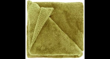 Unique Living - Plaid Torvah 150x200cm Moss Green