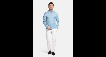 Baileys – Heren – Jersey Poloshirt – Longsleeve Polo - Ocean Blue – 613442-63