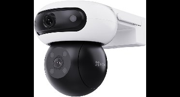 EZVIZ C90 Dual 8MP (4MP+4MP) Security Camera Outdoor Wifi, 360° Camera Outdoor Night Vision, Camera Security Wifi AI Detection of People/Vehicles, Two-Way Audio, Alexa, Waterproof