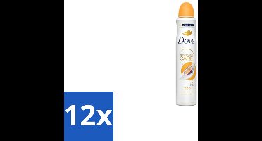 Dove – Deodorant Spray – Passion Fruit – 250 ml - Voordeelverpakking - 12 stuks