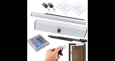 Automatische Deuropener – Deurautomaat – Automatisch Deursysteem – Deursluiter – Rolstoelvriendelijke Deuropener – 50W Krachtige Motor – Afstandsbediening 15 Meter Bereik