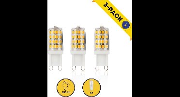 Proventa PowerPlus LED steeklamp met G9 fitting - Voordeelverpakking - 3-pack LED G9 steeklampje - Stekkerlamp - Insteeklampjes - Insteeklamp - Insteek lampjes