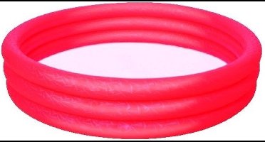 Bestway -  Zwembad - 152 x 30 cm - Opblaas - 3 ringen - 282 liter  - Rood - Zwembad - Rond