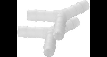 ProPlus Slangtule Y-Stuk - Polypropyleen - Ø 8 mm - 2 stuks - Temperatuurbestendig