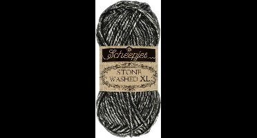 843 BLACK ONYX Scheepjes Stone Washed XL 50 gram