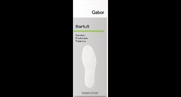 Gabor Barefoot Katoenen Badstof Inlegzolen 3304 Wit