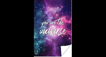 Poster Quote - Ruimte - Sterren - Jongens - Meisjes - Kinderen - 20x30 cm