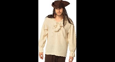 Boland - Shirt Buccaneer (M) - Volwassenen - Piraat - Piraten