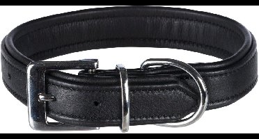 TRIXIE | Trixie Halsband Hond Active Comfort Leer Zwart