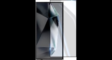 Akashi, Verre Trempé pour Geschikt voor Samsung Galaxy S24 Ultra Dureté 9H Anti-rayures Total Cover, Zwart