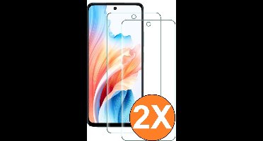 Screenprotector geschikt voor Oppo A79 Screenprotector 2 Stuks