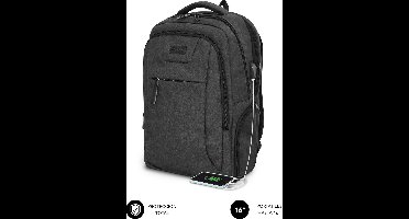 Laptop Backpack Subblim Professional Air Padding Backpack Black