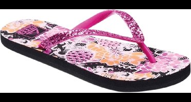 Reef Kids Stargazer Prints Meisjes Slippers - Roze/Mint - Maat 32