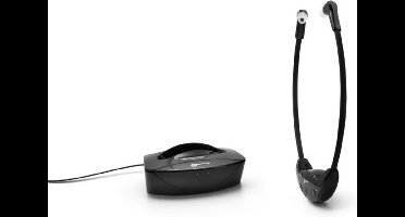 GEEMARC CL7700-OPTI BLUETOOTH draadloze TV-Headset TV-Luisterset met 125dB VERSTERKING - TV hoofdtelefoon - OPTISCHE aansluiting - Toslink