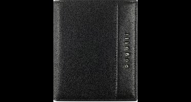bugatti Portemonnee Nome Wallet With Flap Black Zwart