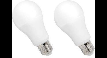 Spectrum LED Lamp E27 11.5W - 230V - 1100 Lumen - 3000K Warm wit - Gezellig licht - Energiezuinig - 2 stuks