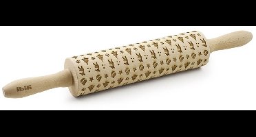 Ibili Noel Decoratieve Roller Goud