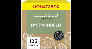 Eco-vriendelijke Luiers Maat 5 (11-16 kg), Maanddoos (125 Luiers)