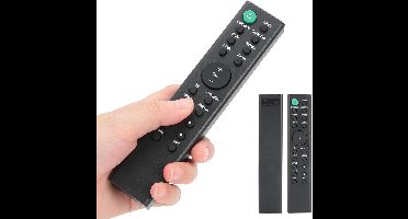 Brenzoos - Afstandsbediening voor Audiocontroller en Luidspreker Vervanging Sony HT S100F / HT SF200 / HT SF150 - Draadloze Controle - Compatibel - Zwart