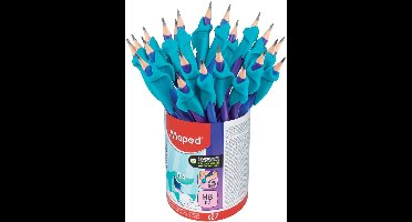 Maped Potlood met schrijfhulp KIDY Learn, koker van 22 stuks