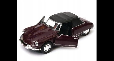 Welly Citroën DS 19 Cabriolet 1:34 Modelauto Bordeaux
