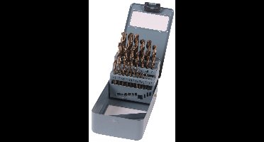HSS metaalborenset kobalt split point 25 delig
