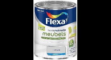 Flexa - Mooi Makkelijk Meubels Zijdeglans - Lichtgrijs - Mengverf - 0.75 L