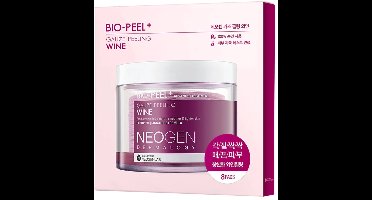 NEOGEN Dermalogy Bio-Peel Peelinggaasjes Wijn / Peelingpads met wijnextract 8 st.