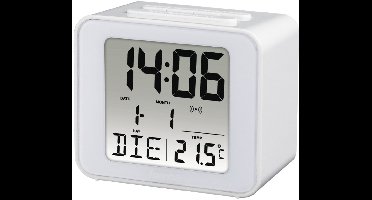 Hama Draadloze wekker "Cube", wit