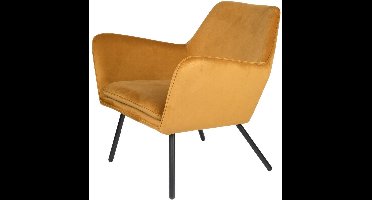 Puur - Berg fauteuil velvet goud / geel